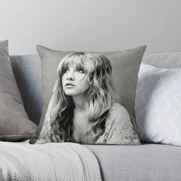 

Наволочка для подушки Pretty Stevie Nicks с принтом, Удобный домашний чехол, мягкая кровать в стиле аниме, квадратная подушка для автомобиля, офиса, м...
