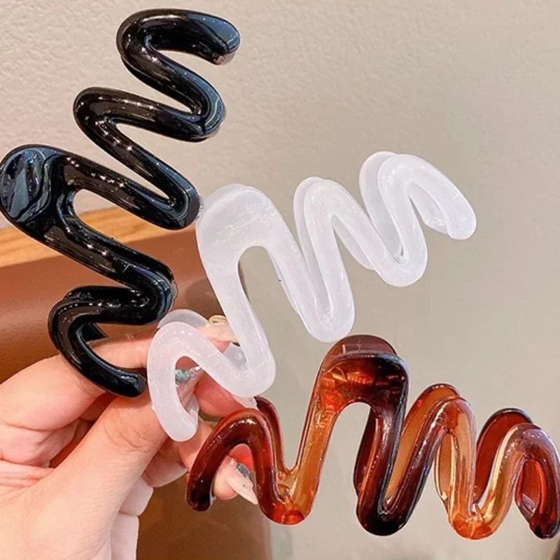 2024 красочная заколка для волос в форме желе модная дизайнерская Корейском стиле