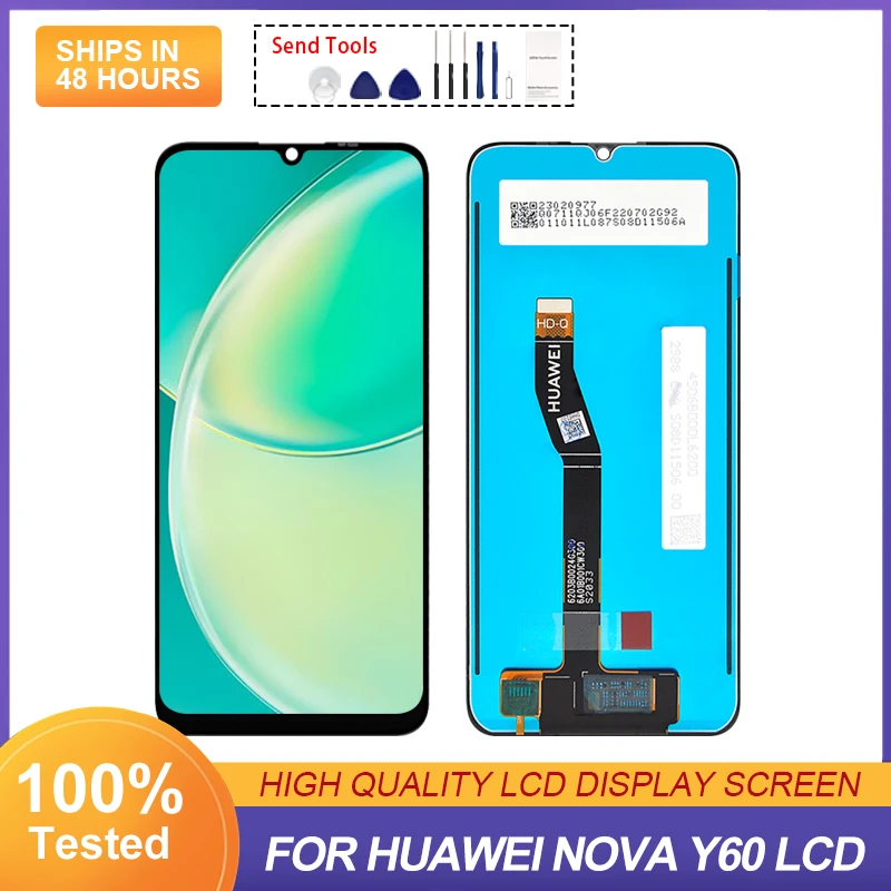 

6.6 Inch WKG-LX9 Display For Huawei Nova Y60 LCD Touch Screen Panel Digitizer Assembly With Tools Free Shipping 1Pcs