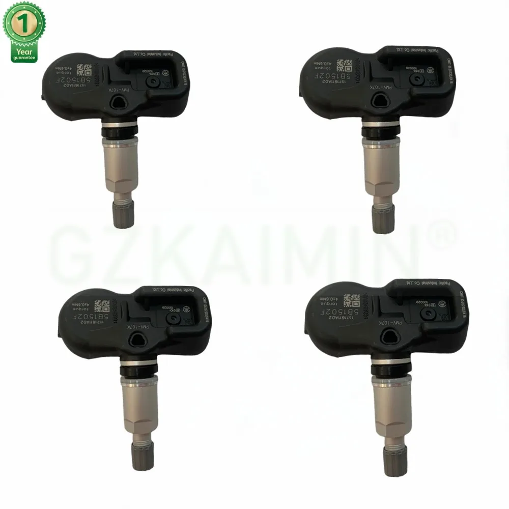 Набор из 4 датчиков давления в шинах TPMS 42607-50011 PMV-107K, подходит для TOYOTA & L-EXUS GS300 GS430