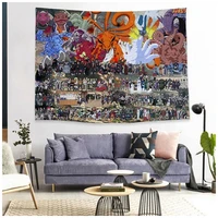 japanese popular cartoon background cloth bedroom hanging cloth school dormitory bedside wall cloth tapestry