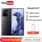 Новинка телефон Xiaomi 11T 8 Гб 128 ГБ256 ГБ с яркостью 1200 дюйма-Ультра Восьмиядерный процессор AMOLED 6,67 Гц 120 МП камера 67 Вт зарядка