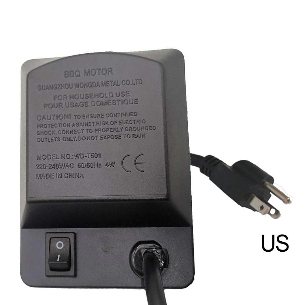 

Accessories Rotator Motor Barbecue Metal Replacement Universal 1 Pc 4W 5x7.8cm Black Easy To Use Good Insulation