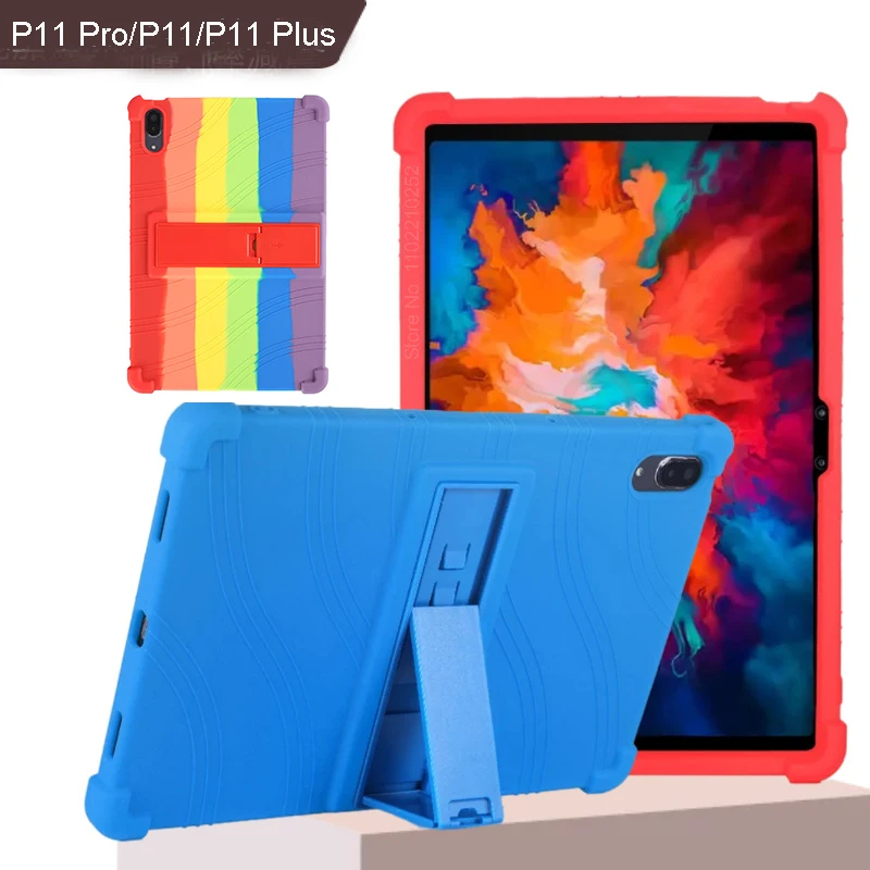 

For Lenovo Tab P11 Pro Case TB-J706F & Lenovo Tab P11 Case TB-J606F Silicone Cover For Lenovo LEGION Y700 8.8 TB-9707F 9707N