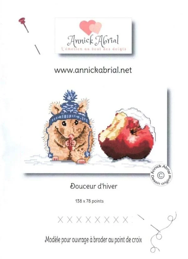 Набор для вышивания животных венок вышивка крестиком электронный рисунок PDF по