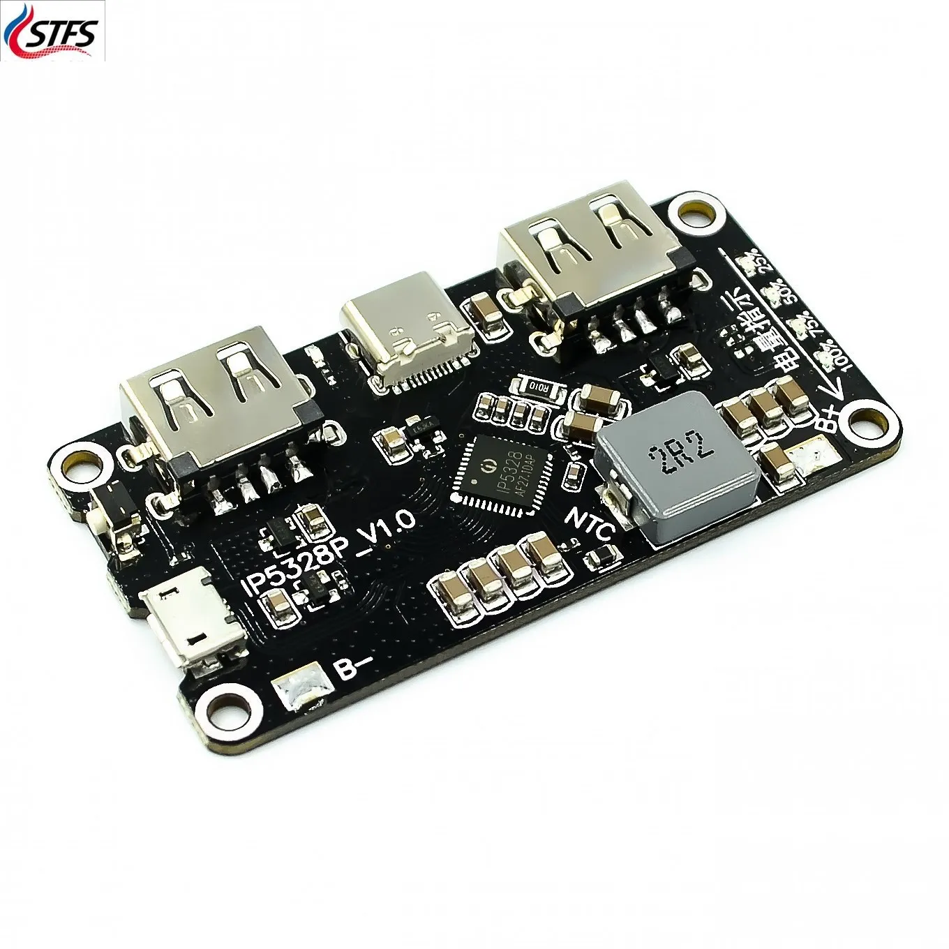 Модуль быстрой зарядки IP5328P поворот 3 7 в 5 В 9 12