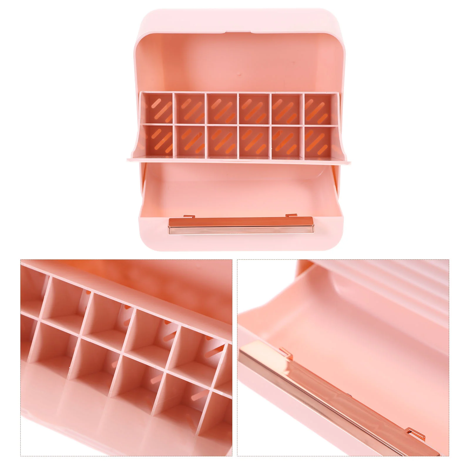 

Jewelry Case Trinket Storage Holder Organizer Box Table Novel Style Lipstick Portable Large Drawer