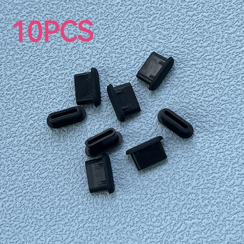 Силиконовые пылезащитные заглушки типа C для зарядки через USB, 10/30/50 шт - изображение