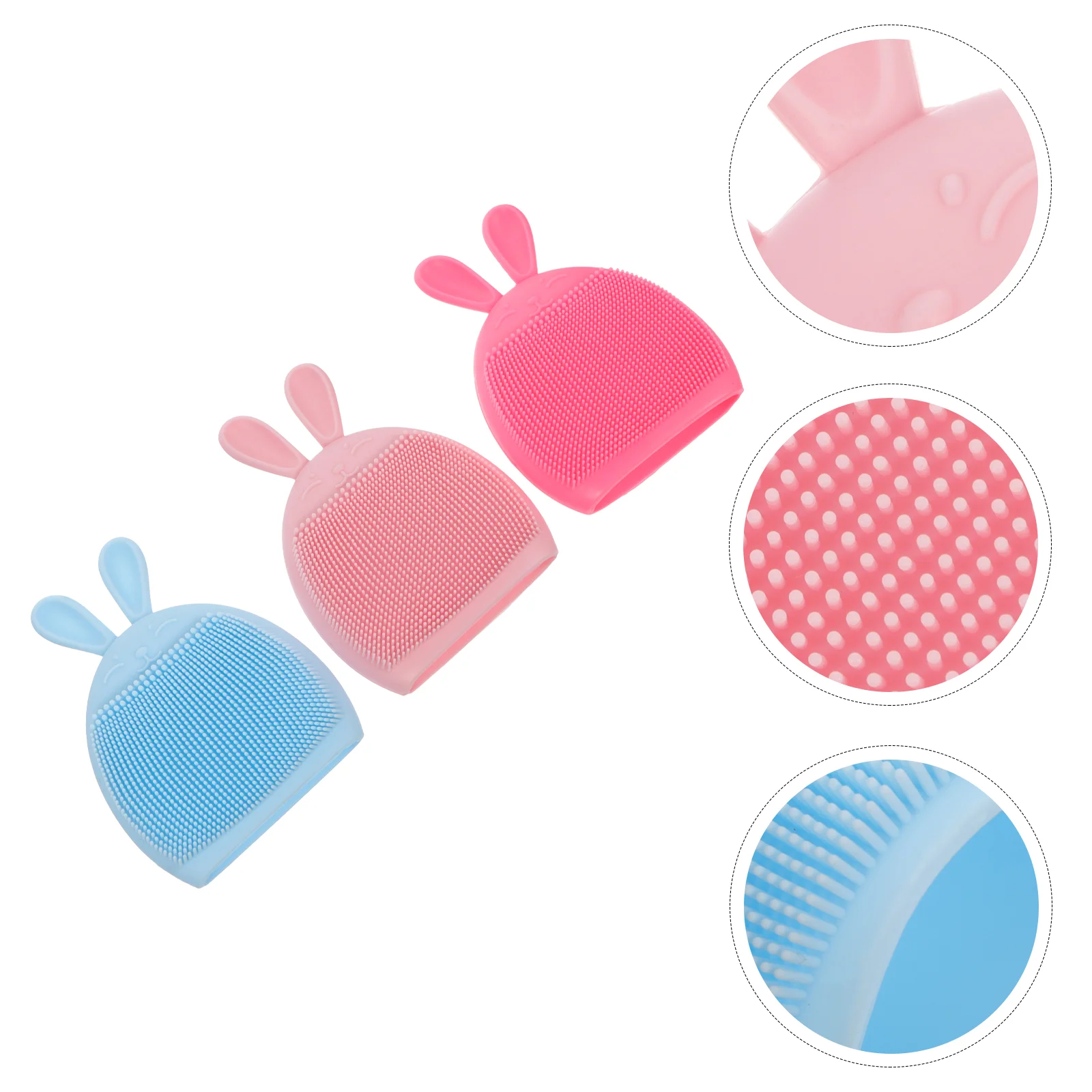 

Brush Baby Face Kid Kids Shower Scrubber Exfoliator Exfoliating Sponge Wash Body Bath Cleansing Washcloth Hair Cap Cradle Scalp