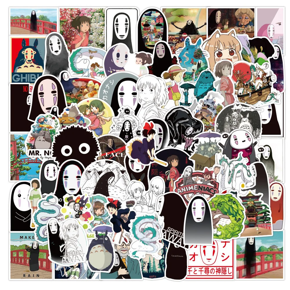 

Стикеры аниме с рисунком из мультфильма «Спирит», 10/30/50/100 шт.