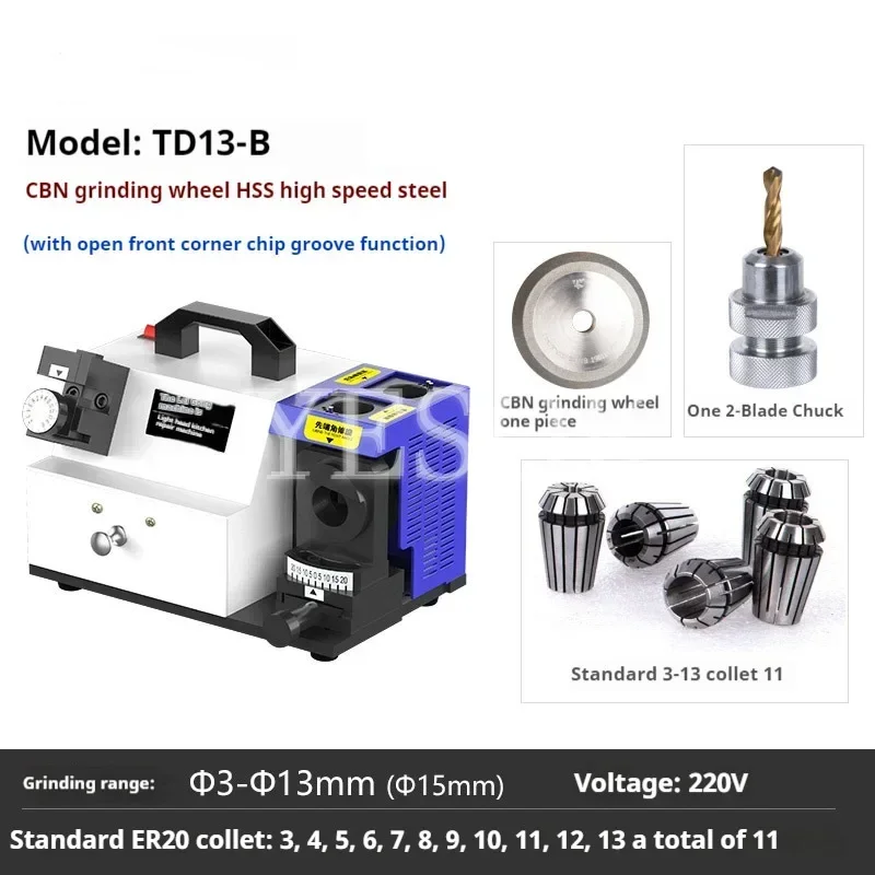 Точилка для сверл Стандартный шлифовальный станок с алмазным шлифовальным