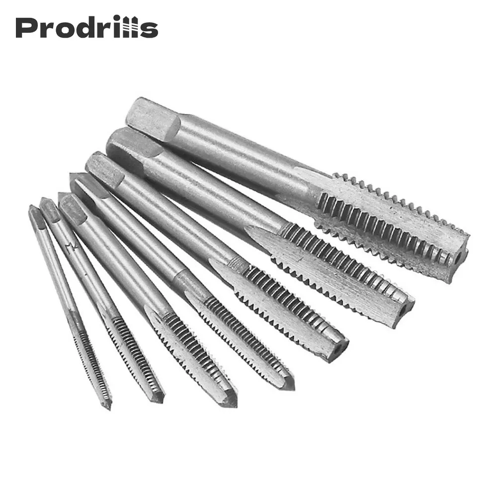 

5/7Pcs Taper Pipe Tap Metal Screw Thread M3/M4/M5/M6/M8/M10/M12