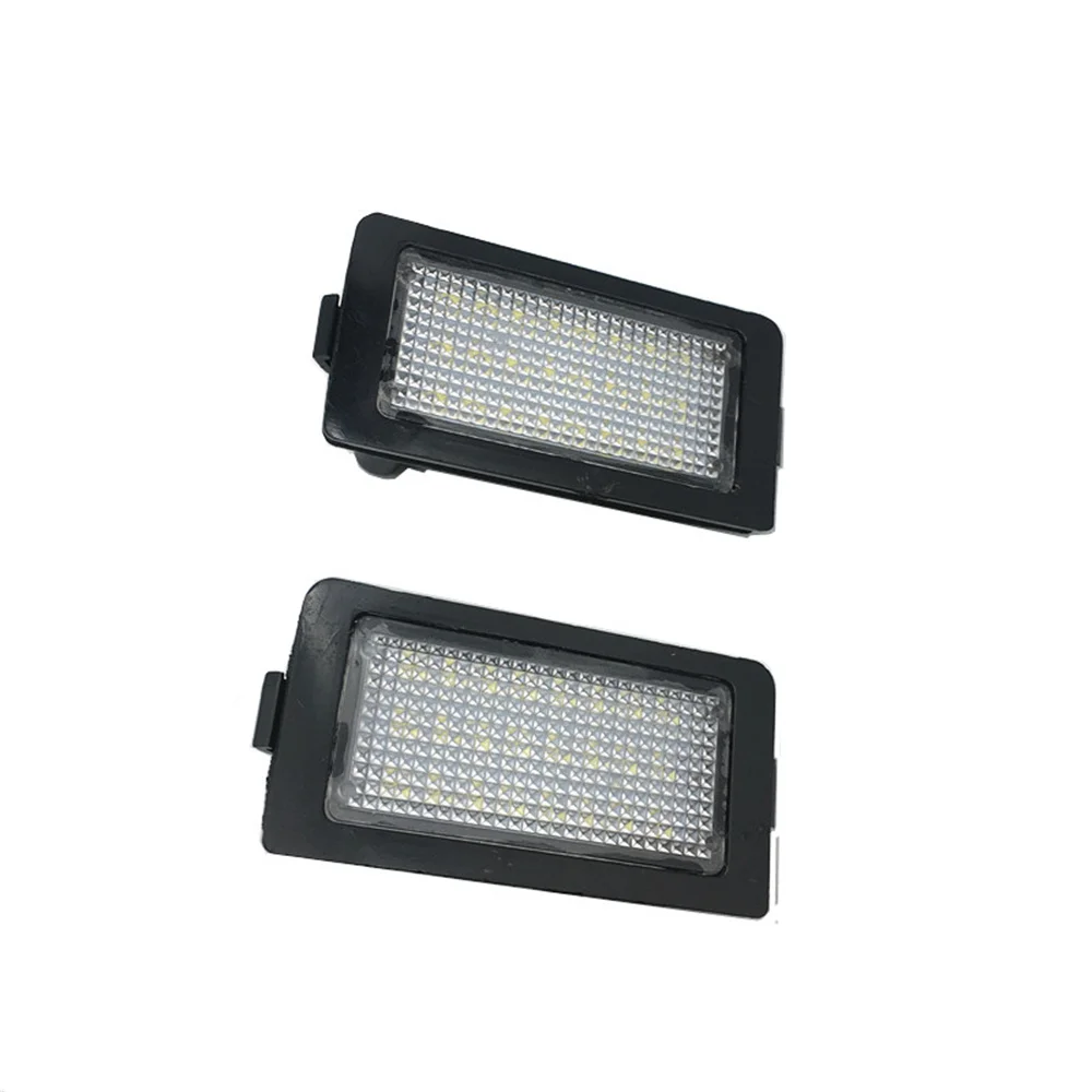 

2PCS LED License Number Plate Lamps Free Light For BMW E38 95-01 740i 740Li 750i 750Li High quality Canbus Error free Led Light