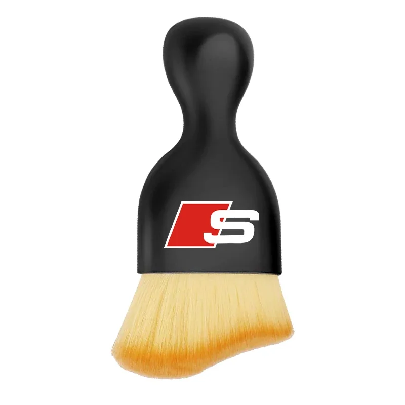 Щетка для чистки салона автомобиля мягкая щетка удаления пыли Audi Sline Q5 Q7 A3 B5 B6 B7 B8 B9