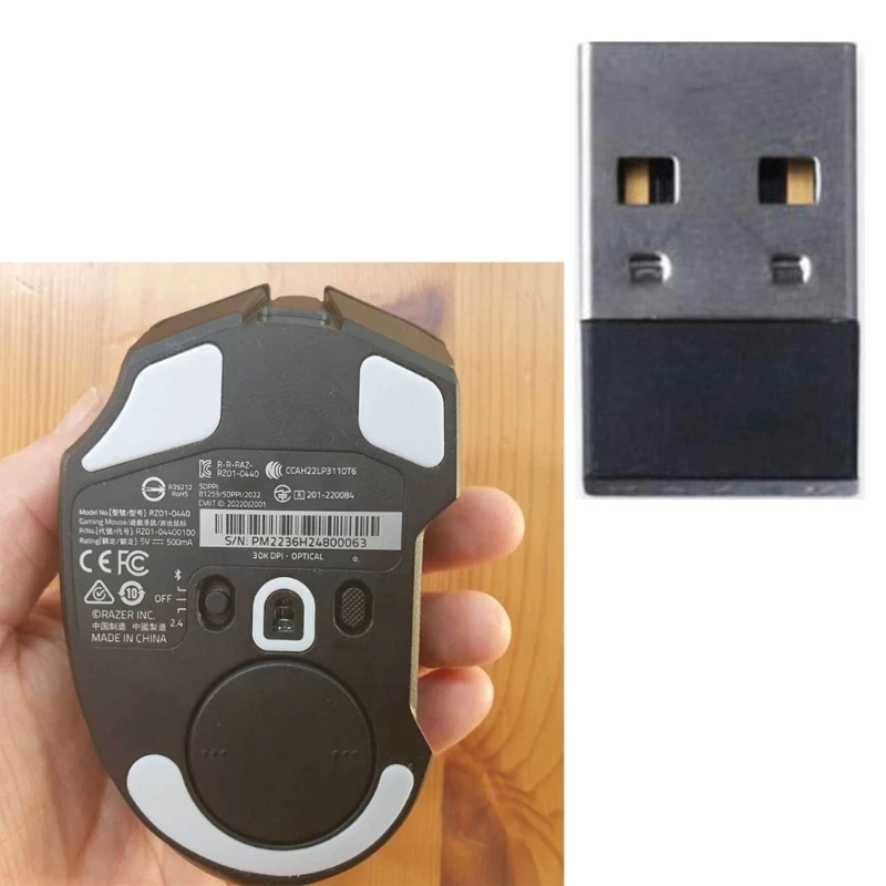 

USB-ключ для беспроводной игровой мыши Razer Naga V2 адаптер приемника сигнала