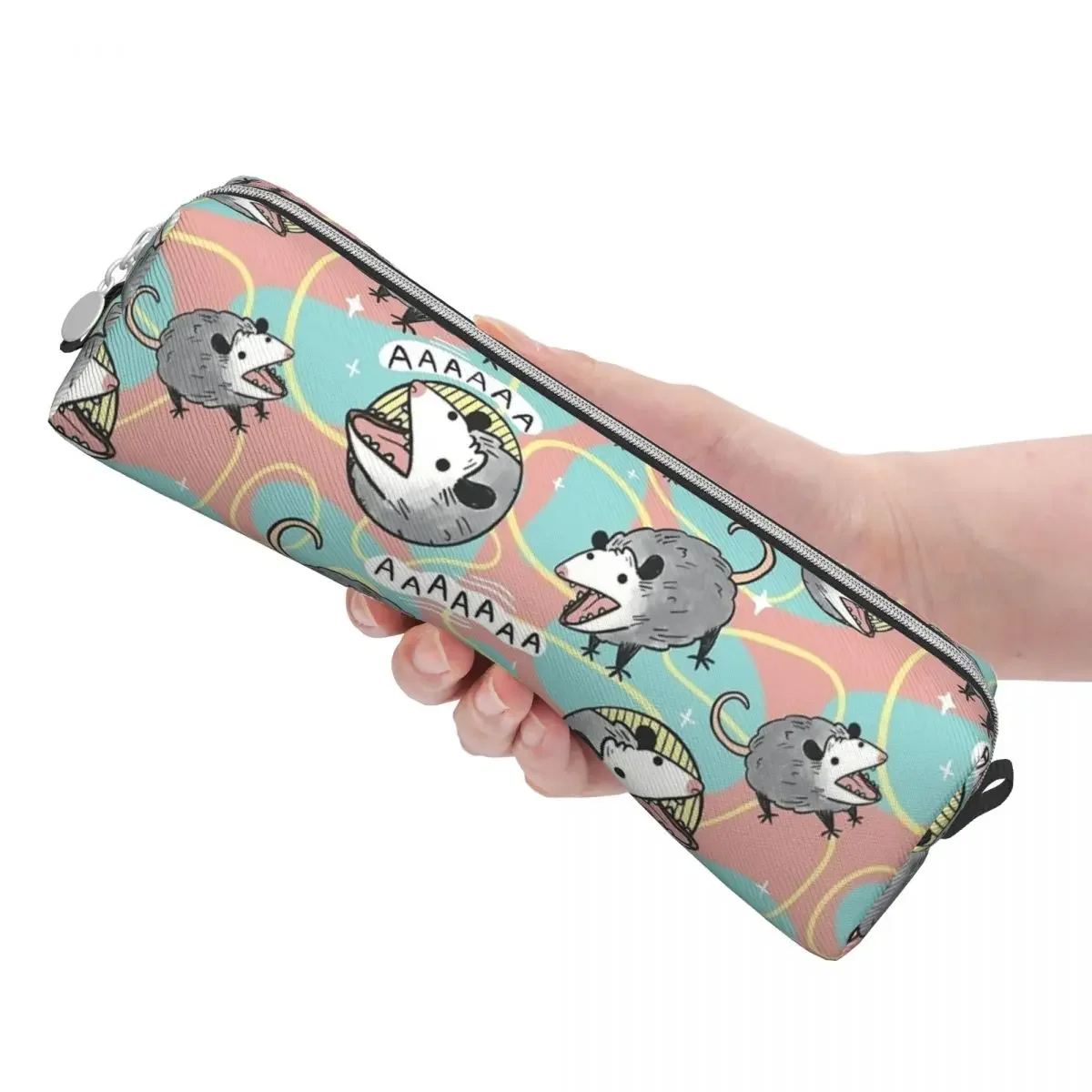 Пеналы Opossum Screm Possum AAAA сумки для ручек девочек и мальчиков вместительные школьные