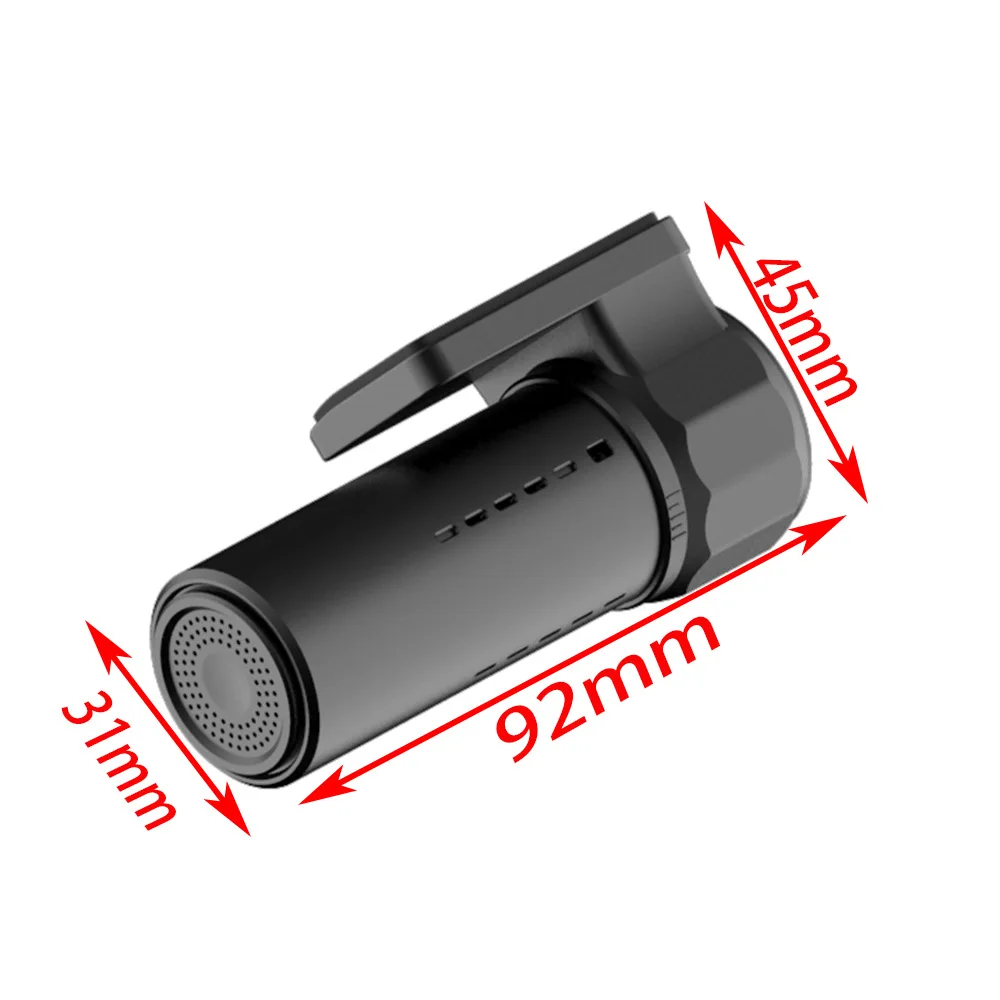 Rotatable 1080P HD Hidden WiFi Car Dash Cam Large Wide Angle WDR High Dynamic Vehicle Recording | DVR/Dash Camera