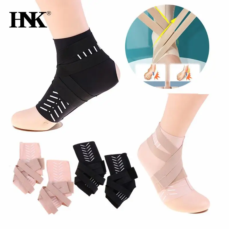 

1 пара спортивный фиксатор голеностопа компрессионный ремешок рукава поддержка 3D плетеный эластичный бандаж Защитное снаряжение для ног д...