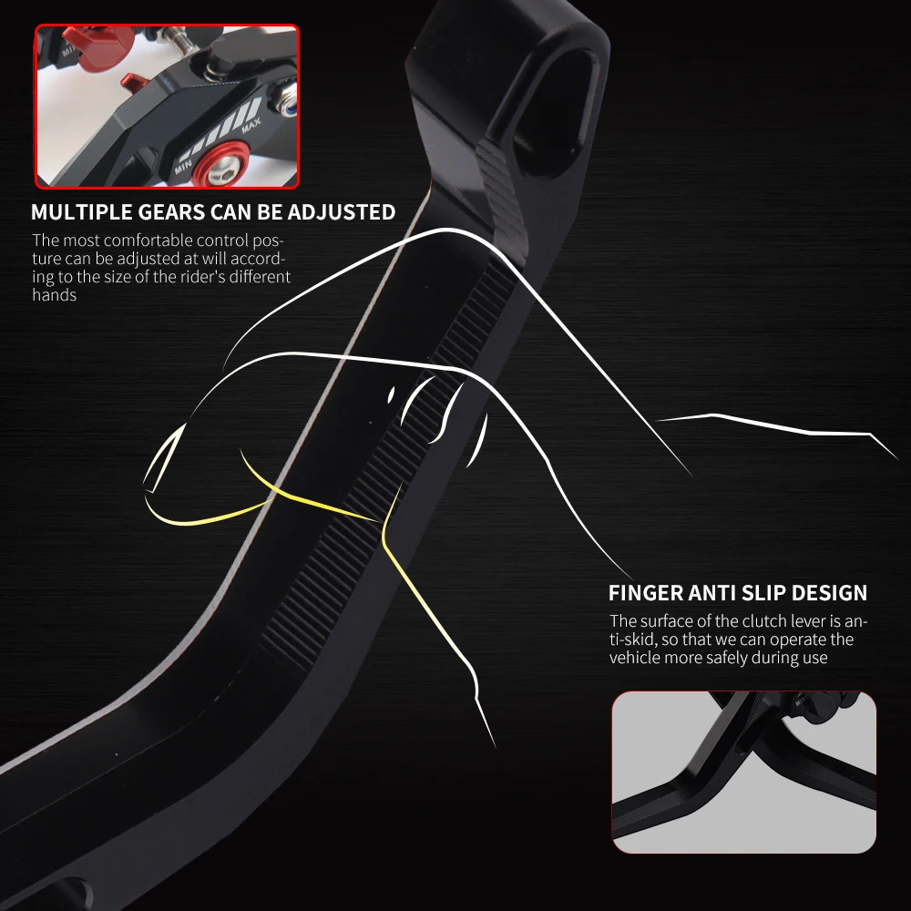Складные рычаги тормозной муфты для мотоцикла HONDA NX500 CBR500R CB500 Hornet 2024-2025 Мотоцикл