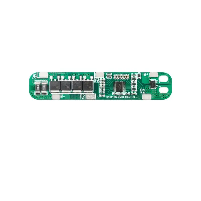 

Защитная плата для литиевого аккумулятора 5 серий 18,5 в/21 в 18650, модуль защиты от перезарядки и разрядки, 15 А, рабочий ток 25 А