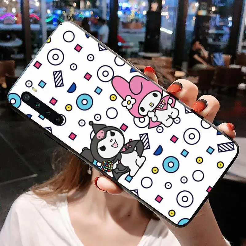 Телефонный чехол My Melody Kuromi Sanrio для Xiaomi Mi Note 11 10 9 8 11X Lite 9T CC9 POCO M3 X3 Pro SE |