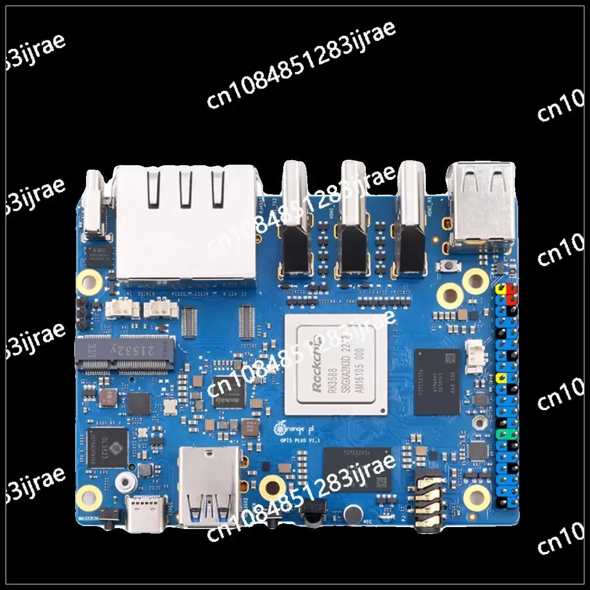 Плата разработки Orange Pi 5 Plus 4 ГБ 8 32 память чип RK3588 восьмия ядер поддержка 8K