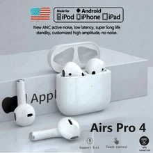 Original Air Pro 4 TWS Wireless Headphones Bluetooth 5.0 Earphone Earpod Earbuds Gaming Headset For Xiaomi iPhone Apple Earphone