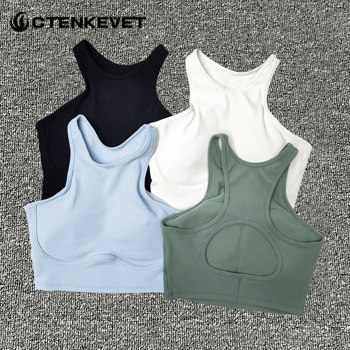 

High Intensity Sports Vest Women Running Shockproof Yoga Clothing Fitness Sports Bra Women Workout Bra Sexy Gym Tank Top Female