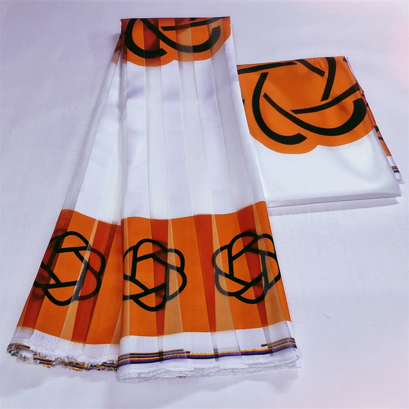 3 + ярдов/партия новейшая атласная ткань с Африканским восковым рисунком для