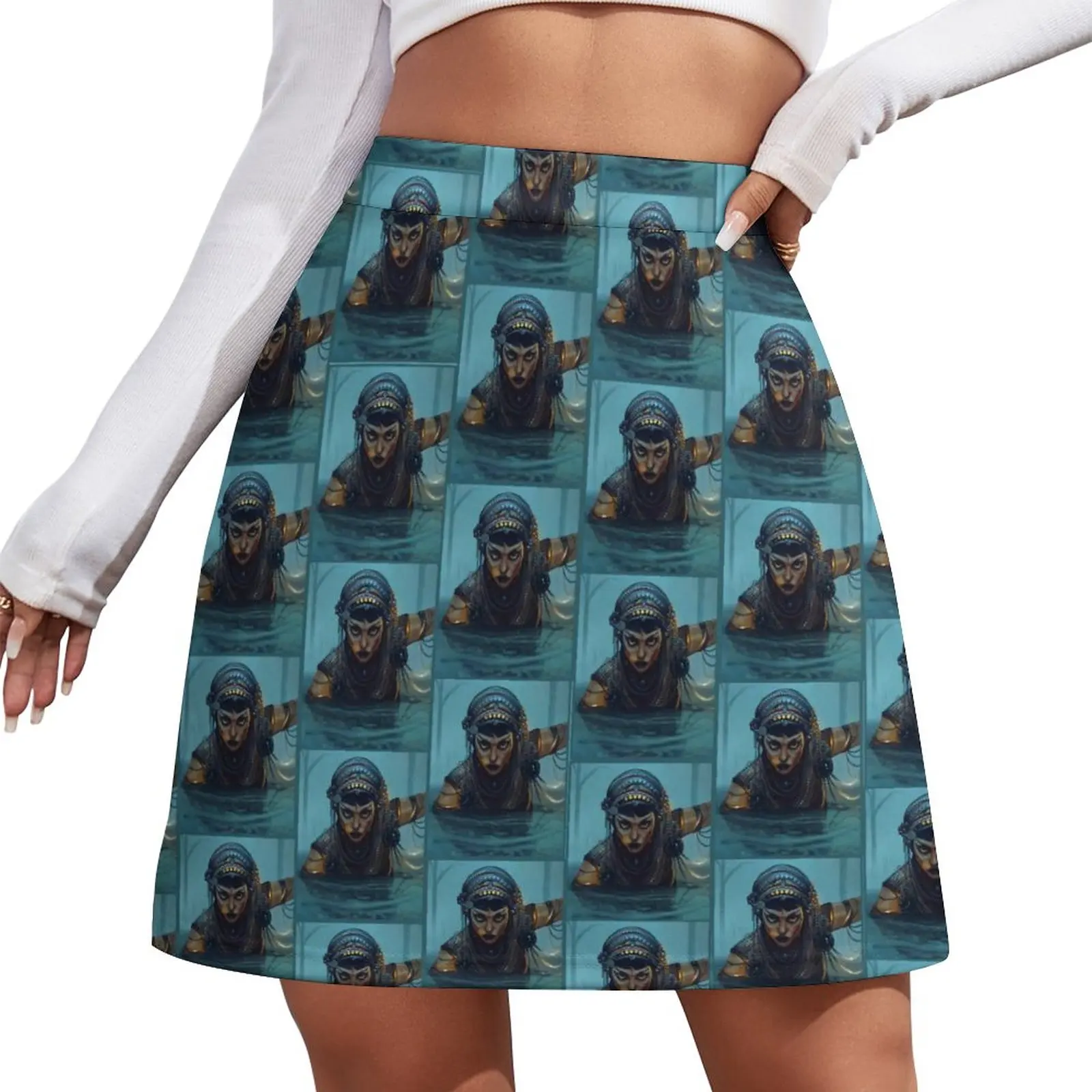 

Jibaro Classic Skirt Love Death Robots Trendy Mini Skirts Summer High Waist Custom Korean Fashion Casual Skirt 2XL 3XL 4XL