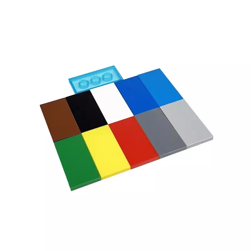 160 шт. MOC Brick Parts 87079 Плитка 2x4 con Groove совместимый Building Block particelle fai da te Assmble Kid Puzzle Toy regalo