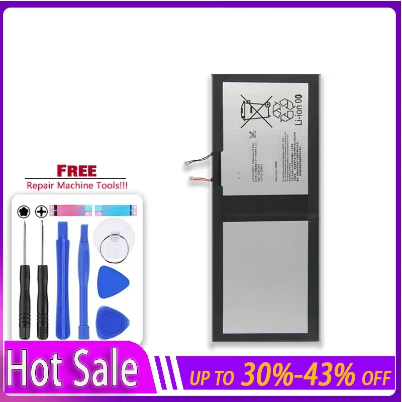 LIS2210ERPX LIS2210ERPC 6000 мАч Сменный аккумулятор для Sony Xperia Z4 Tablet SGP712 SGP771 1291-0052