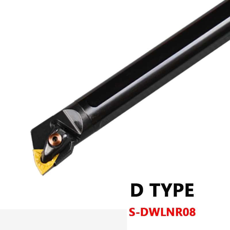 

DWLNR D Type Turning Tool Holder S20R S25S DWLNR08 DWLNL08 DWLNL CNC Inner Hole Turning Machine For WNMG08 Carbide Inserts