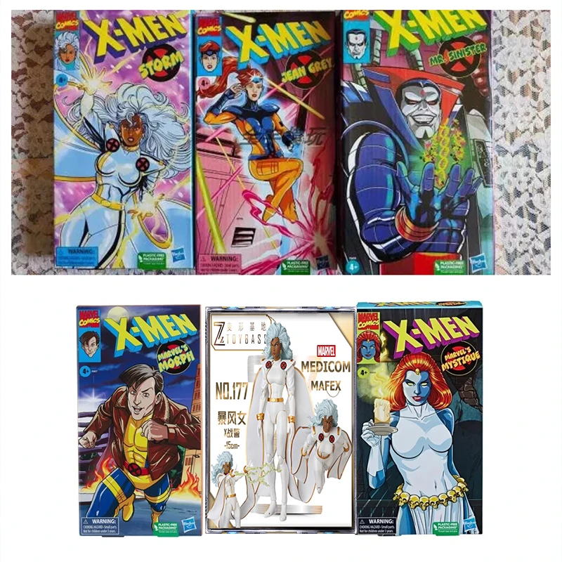 X-man Cyclops F5434 Model Kit Video Tape Packaging Action Figures Statue Doll Toys Gifts