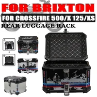 for brixton crossfire 500 x 500x crossfire 125 xs motorcycle top box rear luggage helmet case trunk storage trunk tail toolbox