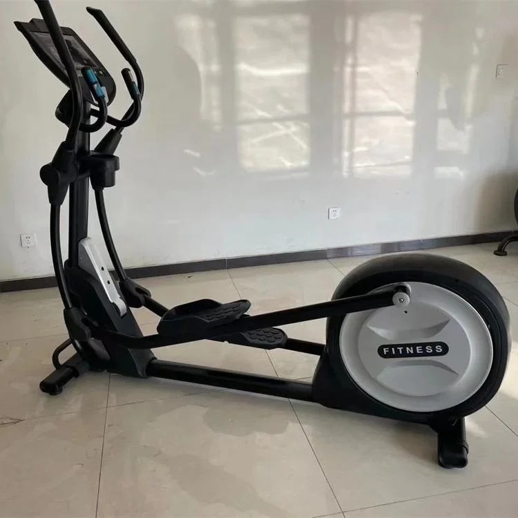 Professional Commercial Elliptical Machine Plug-in Electric Folding Magnetic Resistance Cross Trainer