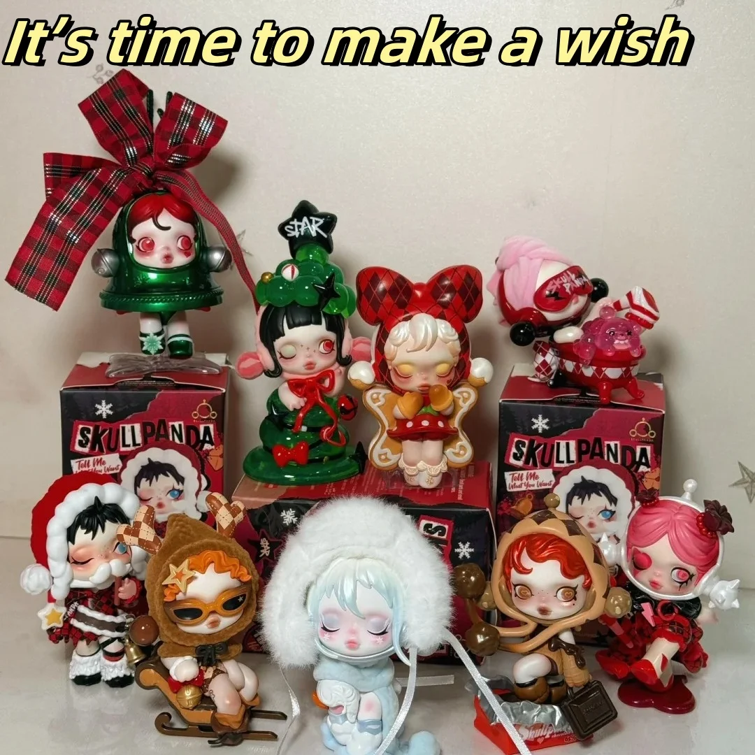 Подлинная периферия персонажа Skullpanda. Это время чтобы сделать желание. Серия