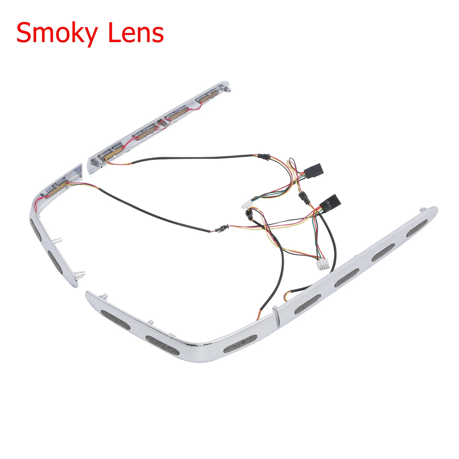 

Седельная сумка для мотоцикла, задние накладки на багажник, светодиодные фонари для Honda Goldwing GL1800 2001-2011