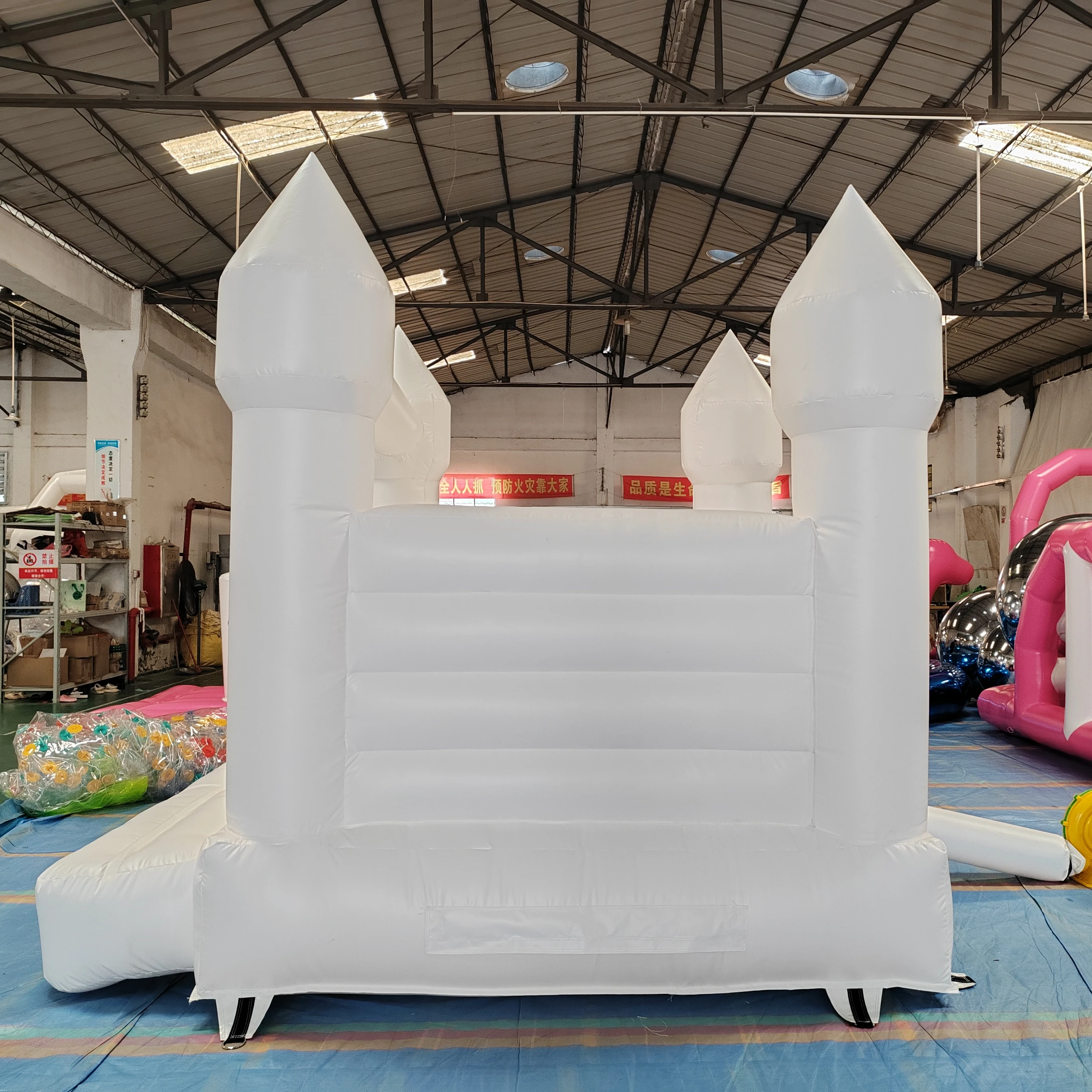 Детский уличный воздушный дом свадебный сад газон игра с проектом батут надувной