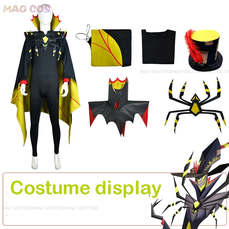 Hasbin Zestial Косплей Костюм Плащ Маска Overlords of Hell Одежда для ролевых игр Униформа