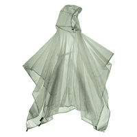 outdoor waterproof rain poncho lightweight reusable hiking hooded coat jacket for camping hiking fishing
