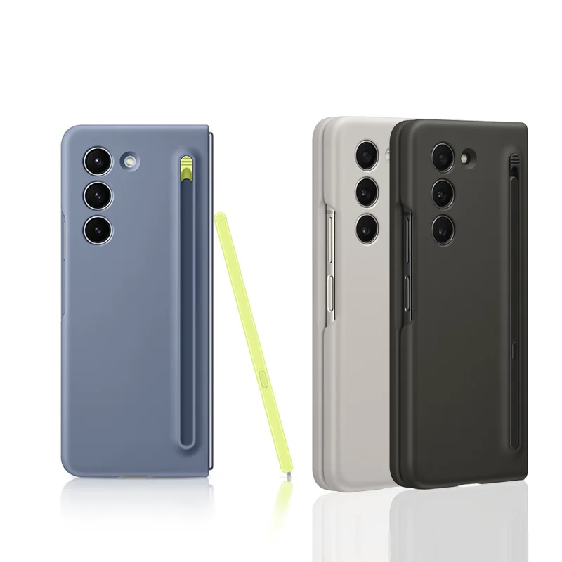 

Противоударный силиконовый чехол со слотом для ручки для Samsung Z Fold 5