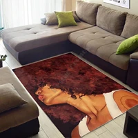 beautiful girl area rug gift 3d printed room mat floor anti slip large carpet home decoration themed living room carpet 08