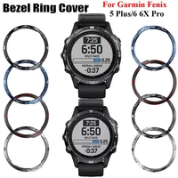 ring case for garmin fenix 7 6 6x pro 5 plus smart watch ring bezel styling frame case cover metal rings anti scratch protection