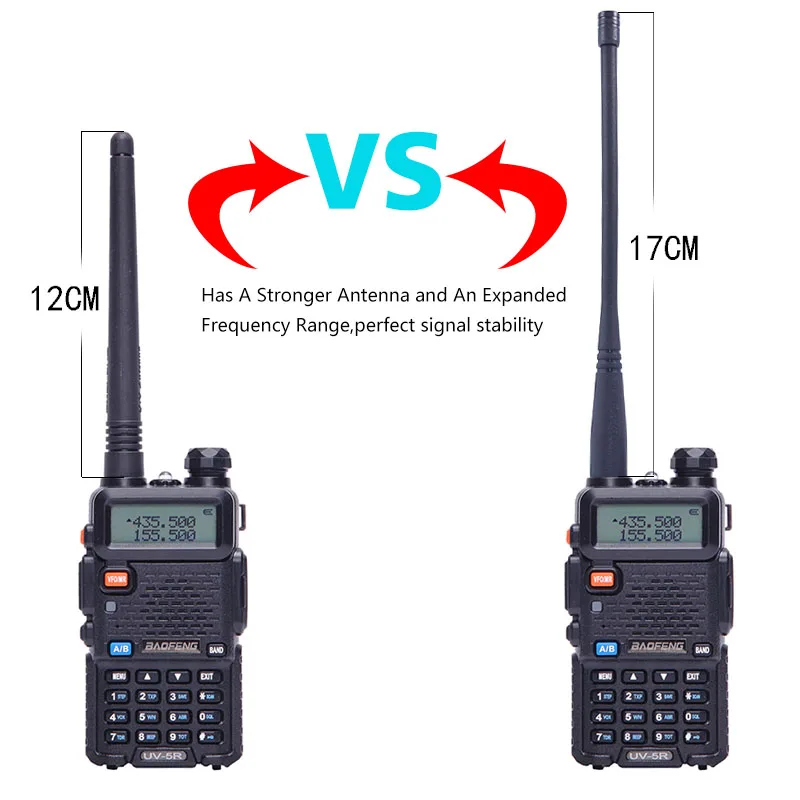 2PCS Baofeng walkie talkie UV-5R two way cb radio upgrade version baofeng uv5r 128CH 5W VHF UHF 136-174Mhz & 400-520Mhz