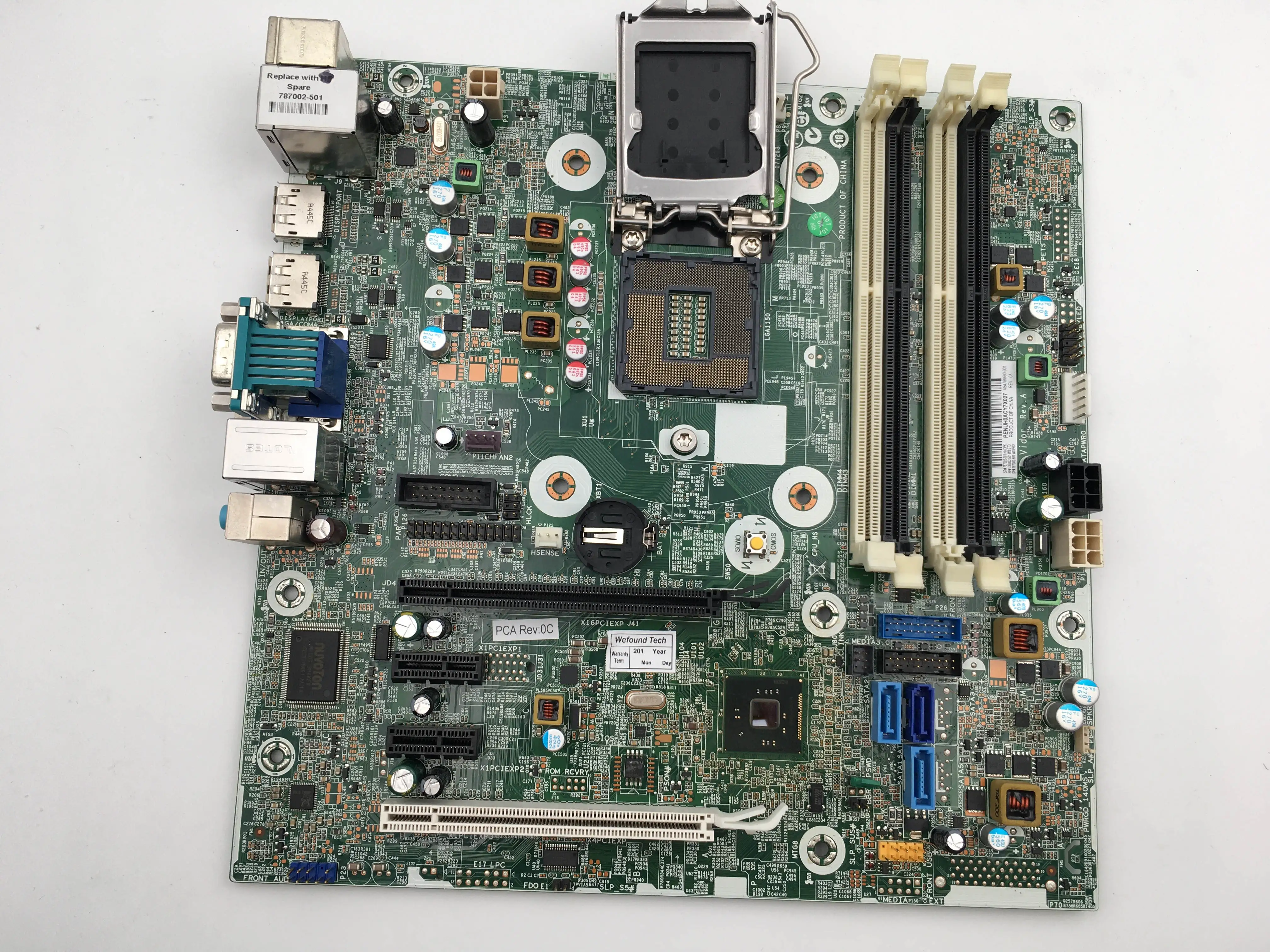

787002-001 786680-001 для материнской платы HP EliteDesk 700 G1 MT