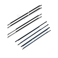 4 pieces black or painting 2010 2016 window glass rubber for w204 sealing for benz c class glass protect weather strip outside