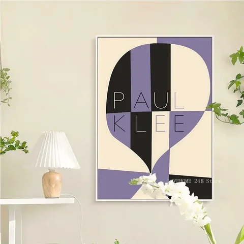 Картина на холсте Paul Klee, высококачественные печатные плакаты и постеры в стиле ретро, настенные украшения для дома, комнаты