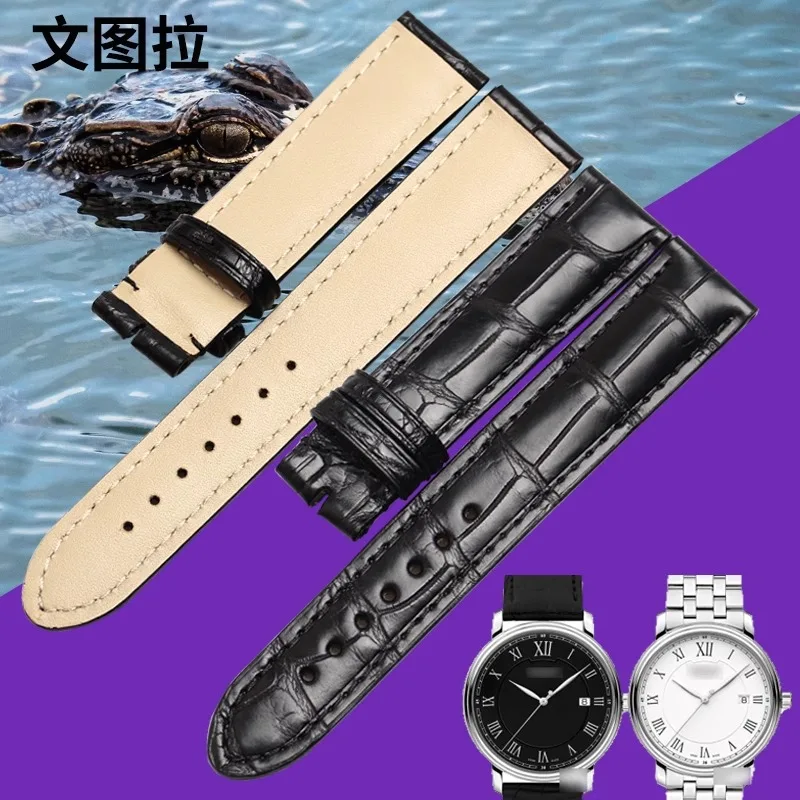 Фото ДЛЯ ЗАМЕНА MONTBLANC STAR КЛАССИЧЕСКИЙ ТРАДИЦИОННЫЙ КОЖАНЫЙ РЕМЕНЬ ДЛЯ ГЕЙТА-АЛИГАТОРА №2