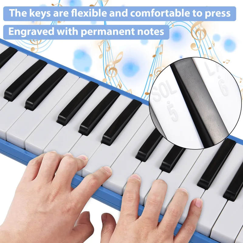 32-клавишный Искусственный Алмаз Melodica Мягкая Телефонная Трубка Духовой